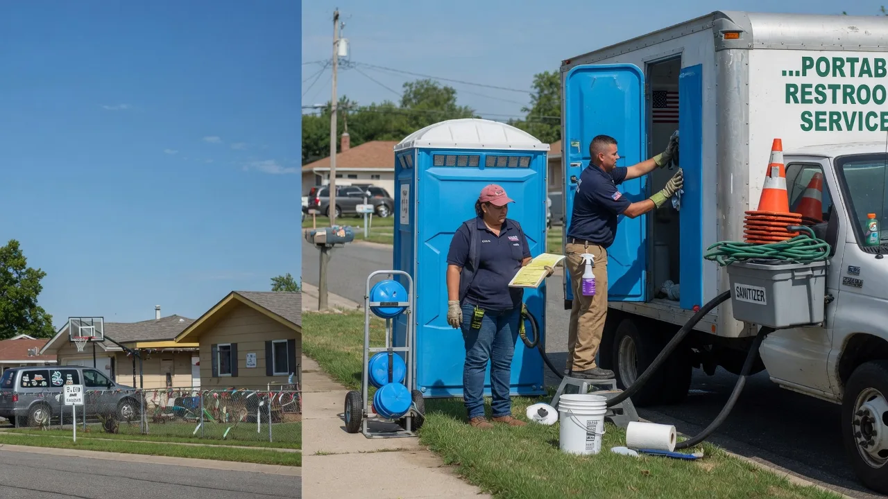 Portable Toilet Rental in Shamrock, TX near me